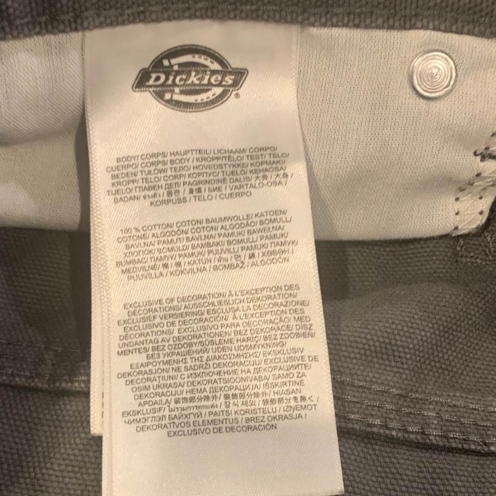 Dickies Men's Gray Utility Cargo Pants - Picture 3 of 5